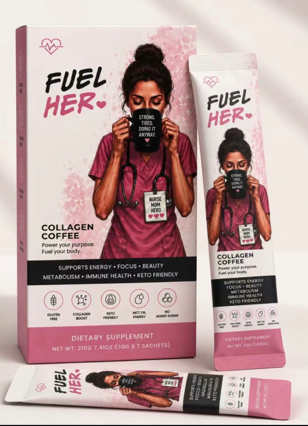 Fuel Her - Collagen Coffee One Box